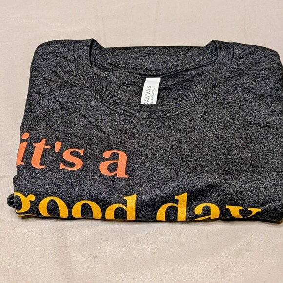 Bella Canvas Graphic Tee Womens Medium It's a Good Day to Play Pickleball Top - Picture 6 of 13